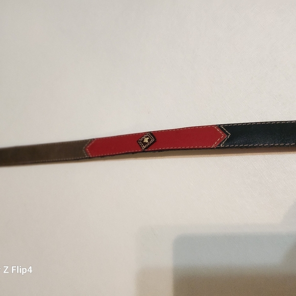 Rolfs Brown Leather Belt with Gold Buckle - Picture 6 of 11